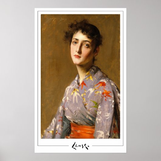 William Merritt Chase Zedign Art Poster #11 (Voorkant)