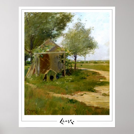 William Merritt Chase Zedign Art Poster #132 (Voorkant)