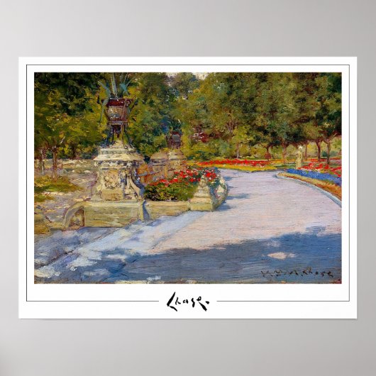 William Merritt Chase Zedign Art Poster #177 (Voorkant)