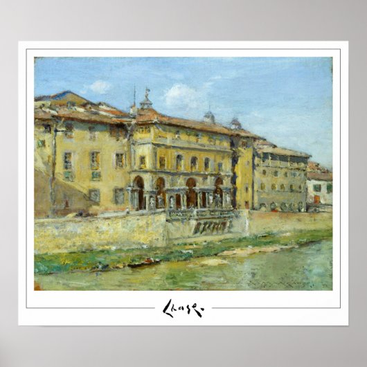 William Merritt Chase Zedign Art Poster #19 (Voorkant)