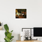 William Merritt Chase Zedign Art Poster #330 (Thuiskantoor)