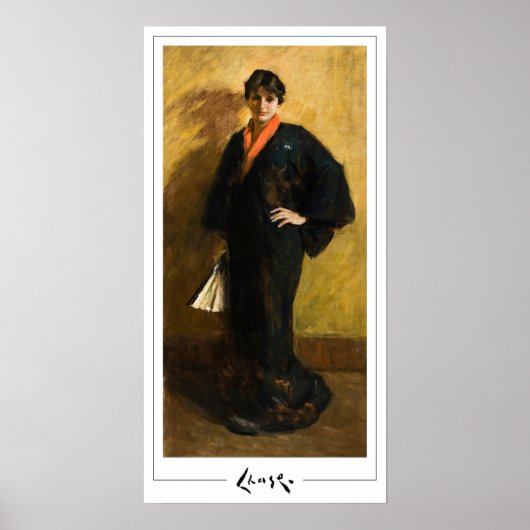 William Merritt Chase Zedign-kunstposter #6 Poster (Voorkant)