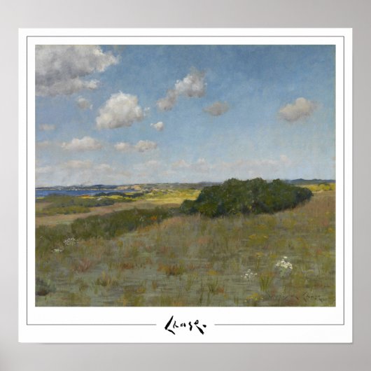 William Merritt Chase Zedign Poster d'art #16 (Devant)