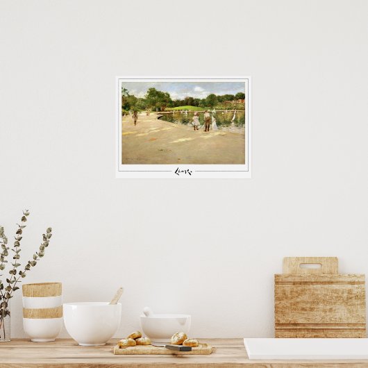 William Merritt Chase Zedign Poster d'art #346 (Cuisine)