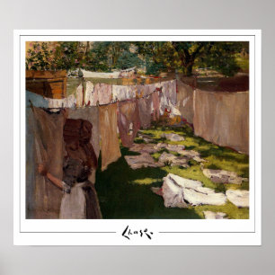 William Merritt Chase Zedign Poster d'art #53