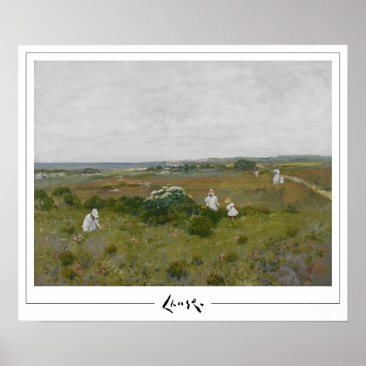 William Merritt Chase Zedign Poster d'art #56 (Devant)