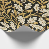 William Mirrors Acorns & Oak Leaves Autumn Garden Cadeaupapier (Hoek)