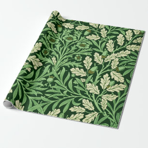 William Mirrors Acorns & Oak Leaves Lente Tuin Cadeaupapier