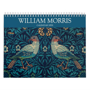 William Morris 2024  Schilderpatroon Kalender