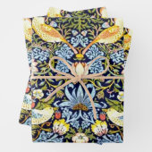 William Morris, Aardbeien Diep, Inpakpapier Vel (In situ)