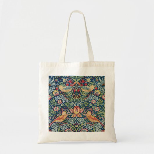 William Morris - Aardbeien Diep Tote Bag (Voorkant)