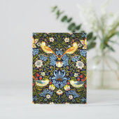 William Morris, aardbeiendief, Briefkaart (Staand voorkant)