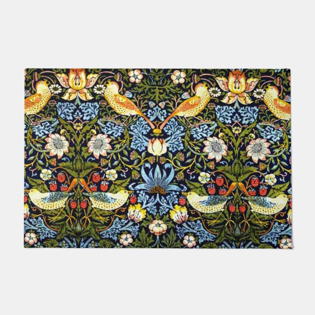 William Morris, aardbeiendief, Deurmat (Voorkant)