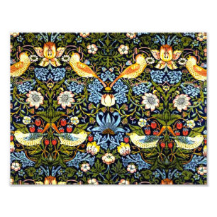 William Morris, aardbeiendief, Foto Afdruk