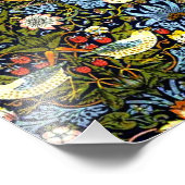 William Morris, aardbeiendief, Foto Afdruk (Hoek)