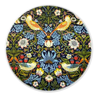 William Morris, aardbeiendief, Keramische Knop