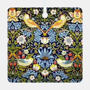 William Morris, aardbeiendief, Metalen Ornament