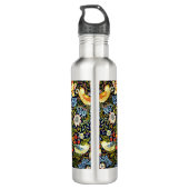 William Morris, aardbeiendief, Waterfles (Achterkant)