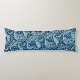 William Morris Acanthus Blauw Lichaamskussen