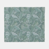 William Morris Acanthus Botanical Harmony Classic Fleece Deken (Voorkant (Horizontaal))