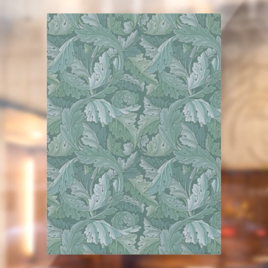 William Morris Acanthus Botanical Harmony Classic Raamsticker (Vel 2)