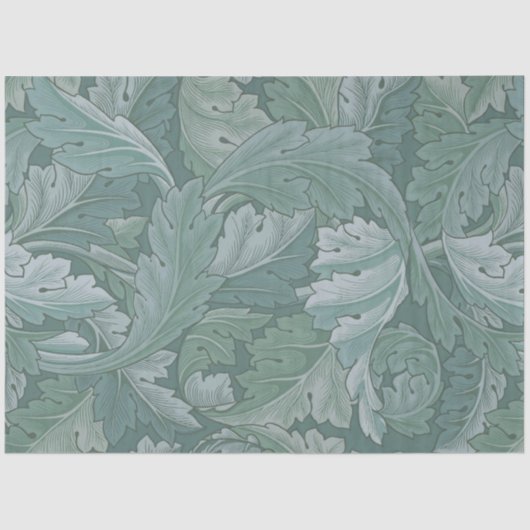 William Morris Acanthus Botanical Harmony Classic Tissuepapier (Voorkant)