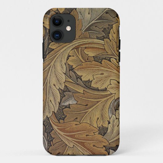 William Morris Acanthus Coque iphone Motif (Dos)