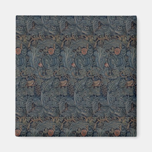 William Morris  Acanthus en Vine Magneet (Voorkant)