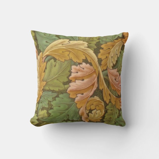 William Morris Acanthus  Floral Kussen (Voorkant)