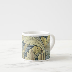 William Morris Acanthus laat Floral Art Nouveau Espresso Kop