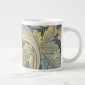 William Morris Acanthus laat Floral Art Nouveau Extra Grote Beker (Rechts)