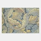 William Morris Acanthus laat Floral Art Nouveau Inpakpapier Vel (Voorkant 2)