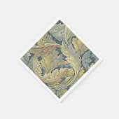 William Morris Acanthus laat Floral Art Nouveau Servet (Hoek)