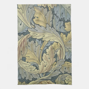 William Morris Acanthus laat Floral Art Nouveau Theedoek