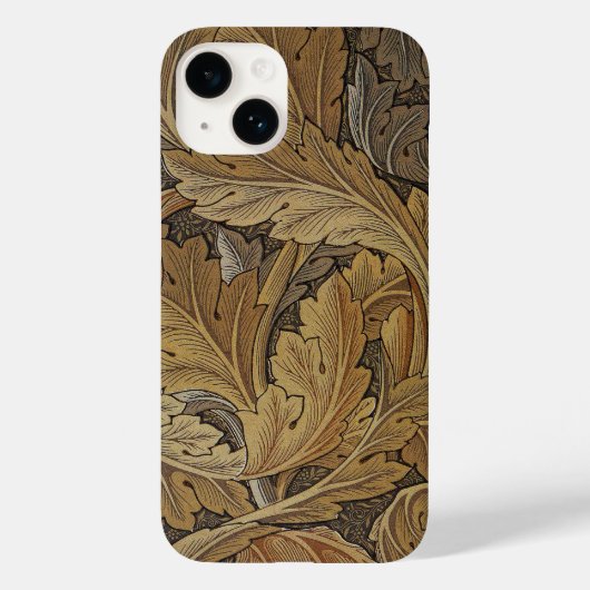 William Morris Acanthus Patroon Iphone Case (Achterkant)