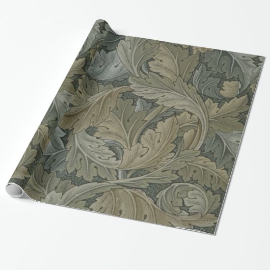 William Morris  Acanthus Pattern GalleryHD Cadeaupapier (Uitgerold)