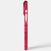 William Morris Acanthus Pattern Red Case-Mate iPhone Case (Achterkant / Links)