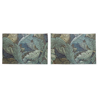 William Morris Acanthus Sage Bloemen Plantaardige Kussensloop