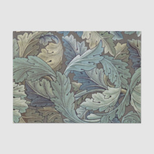 William Morris Acanthus Sage Bloemen Plantaardige Tissuepapier