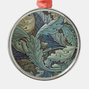 William Morris Acanthus Salie Bloem Bloemrijk Bota Metalen Ornament