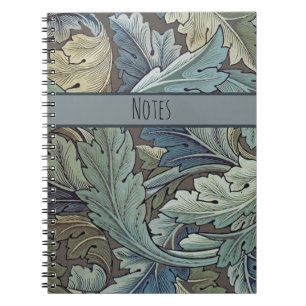 William Morris Acanthus Salie Bloem Bloemrijk Bota Notitieboek