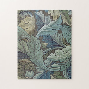 William Morris Acanthus Salie Bloem Florale Botani Legpuzzel