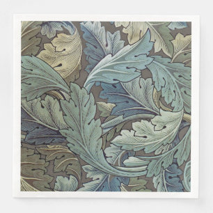 William Morris Acanthus Salie Bloem Florale Botani Servet