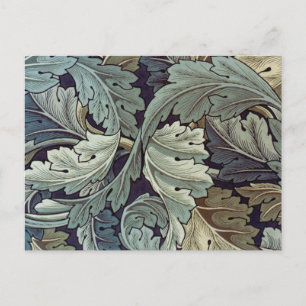 William Morris Acanthus Wallpaper Leaves Briefkaart