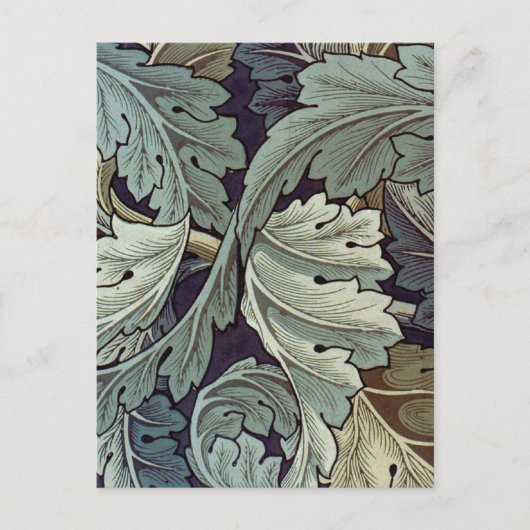 William Morris Acanthus Wallpaper Leaves Briefkaart (Voorkant)