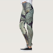 William Morris Acanthus Wallpaper Leaves Leggings (Links)