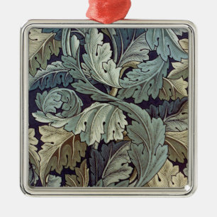 William Morris Acanthus Wallpaper Leaves Metalen Ornament