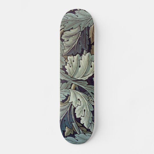 William Morris Acanthus Wallpaper Leaves Skateboard (Voorkant)