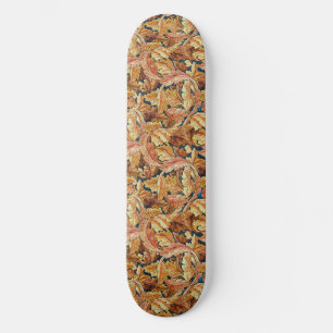 William Morris Acanthusblad Herfstpatroon Skateboard