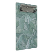 William Morris Acanthusblad Tealblauw Patroon Mini Klembord (Schuin)